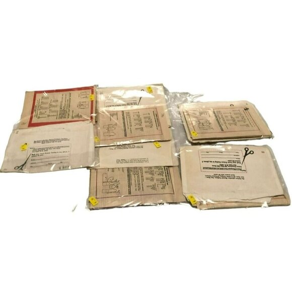 VTG SEWING PATTERNS 1969 SIZE 12 MARIAN MARTIN LOT OF 5 UNUSED UNCUT - Picture 2 of 5